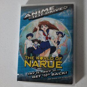 Anime Test Drive The World of Narue DVD saw cut